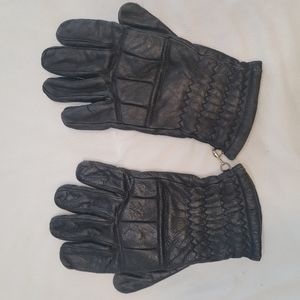 Vintage sta-soft deerskin leather gloves with silk interior driving gloves Large